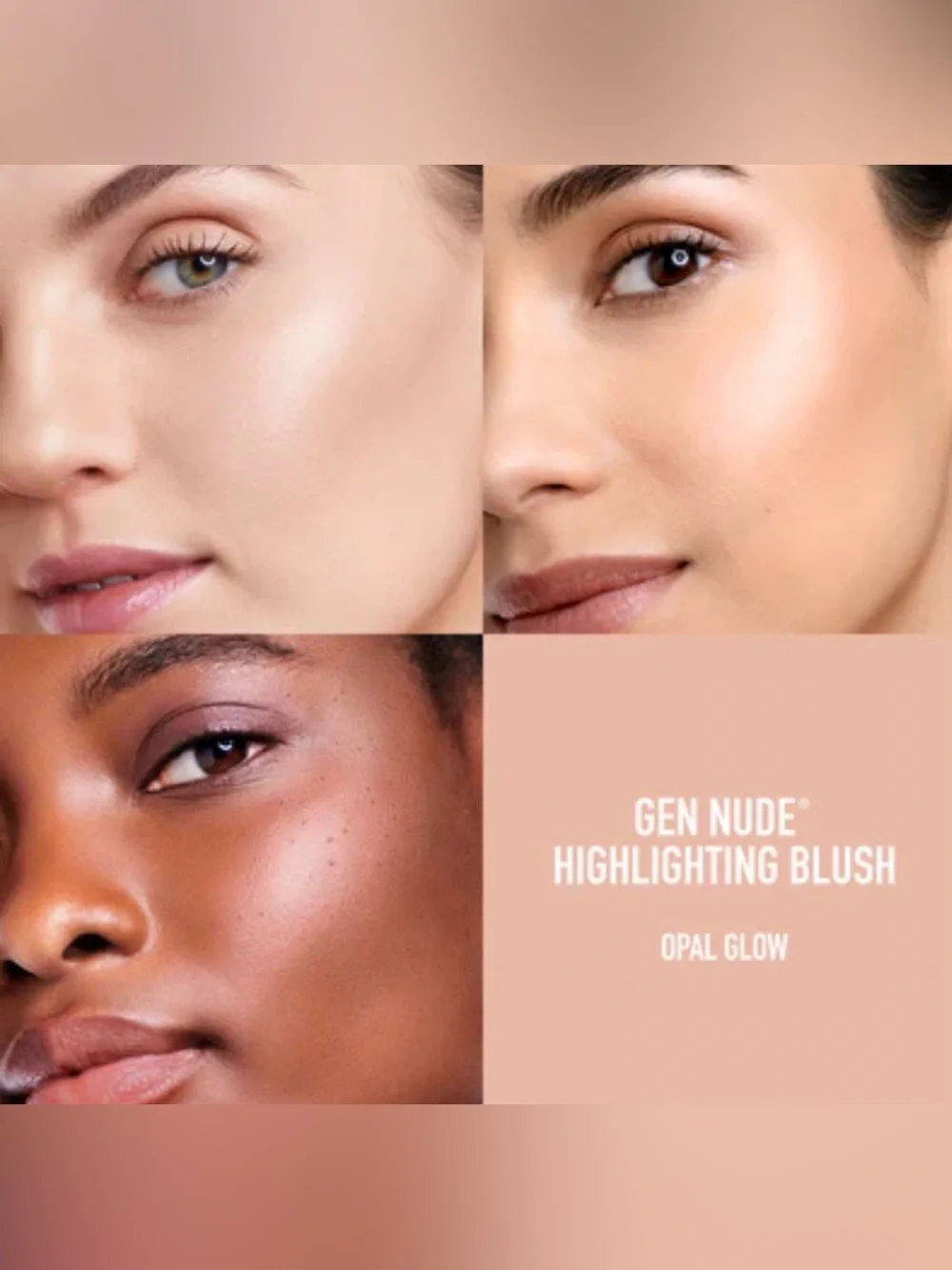 NEW-BareMinerals-GEN NUDE® HIGHLIGHTING BLUSH-Opal Glow